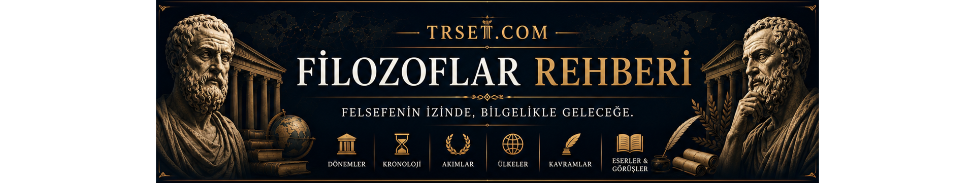 Filozof İndeksi, Kronolojisi ve Felsefe Akımları